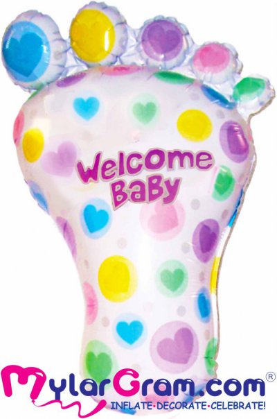 37" Welcome Baby Foot