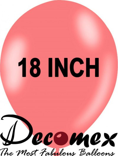 18" Macaron Pink 222 DECOMEX (25pcs) 