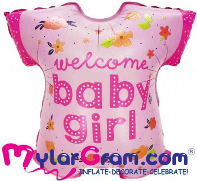SALE 24" Welcome Baby Girl T-Shirt