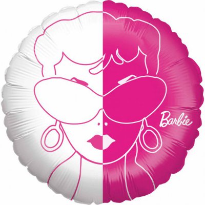18" Barbie two-Tone Sketch Mylar 