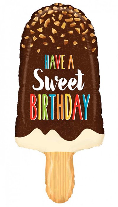 36" Have a Sweet  Birthday Popsicle 