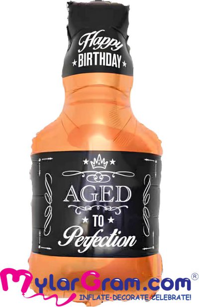 40" Happy Birthday Whiskey 