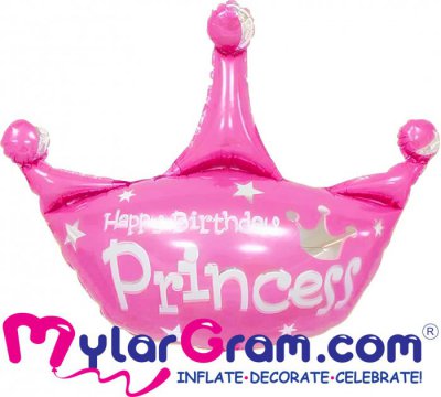32" Happy Birthday Princess
