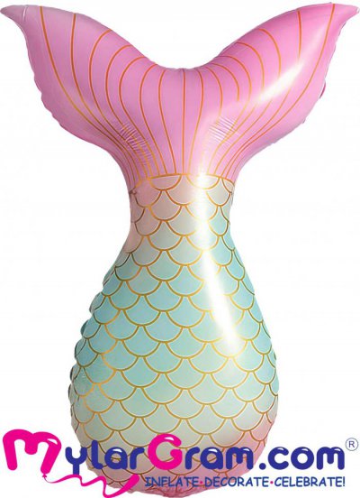 33" Pastel Mermaid 