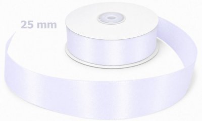 Satin Ribbon Bright Lilac 25mm x 50m