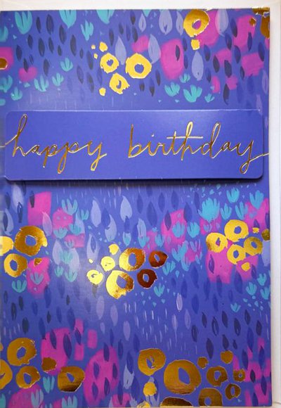 Happy Birthday Greeting Card 3D