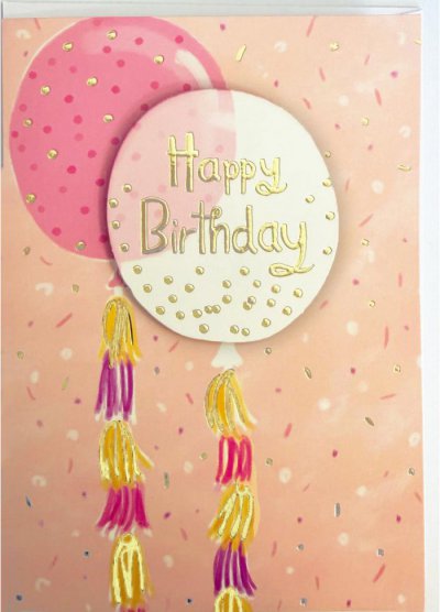 Happy Birthday Greeting Card 3D