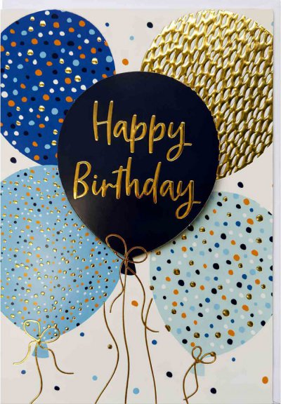 Happy Birthday Greeting Card 3D