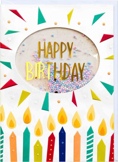 Happy Birthday Greeting Card 3D