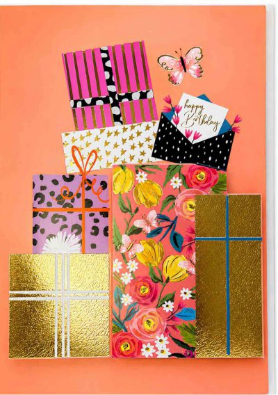 Happy Birthday Greeting Card 3D