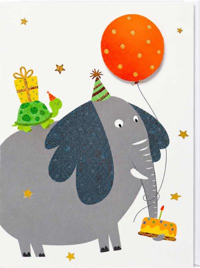 Happy Birthday Greeting Card 3D
