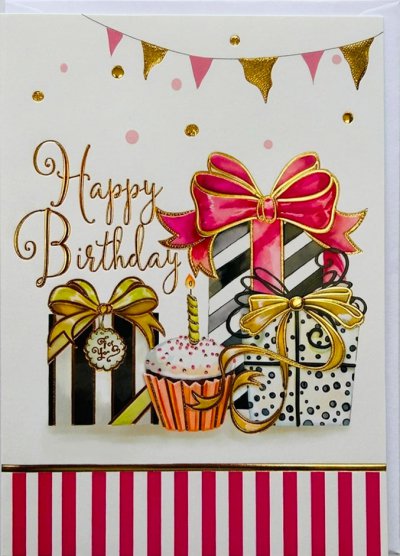 Happy Birthday Greeting Card 
