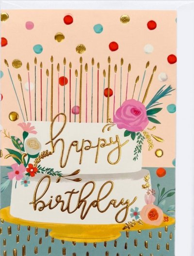 Happy Birthday Greeting Card 