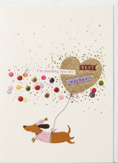 Sending You my Best Wishes Greeting Card 