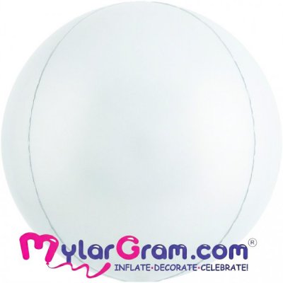 24" White Ball Shape 4D 