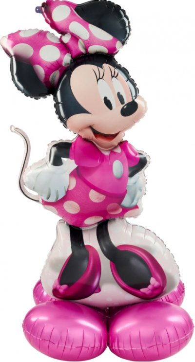 31" Minnie Mouse AIRFILL with stand